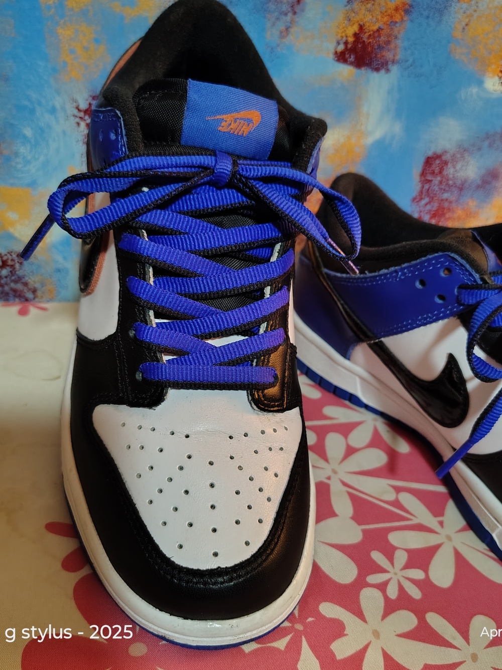😎🔥🔥 NIKE DUNKS LOW SE WHITE RACER ( Grade School 7y)